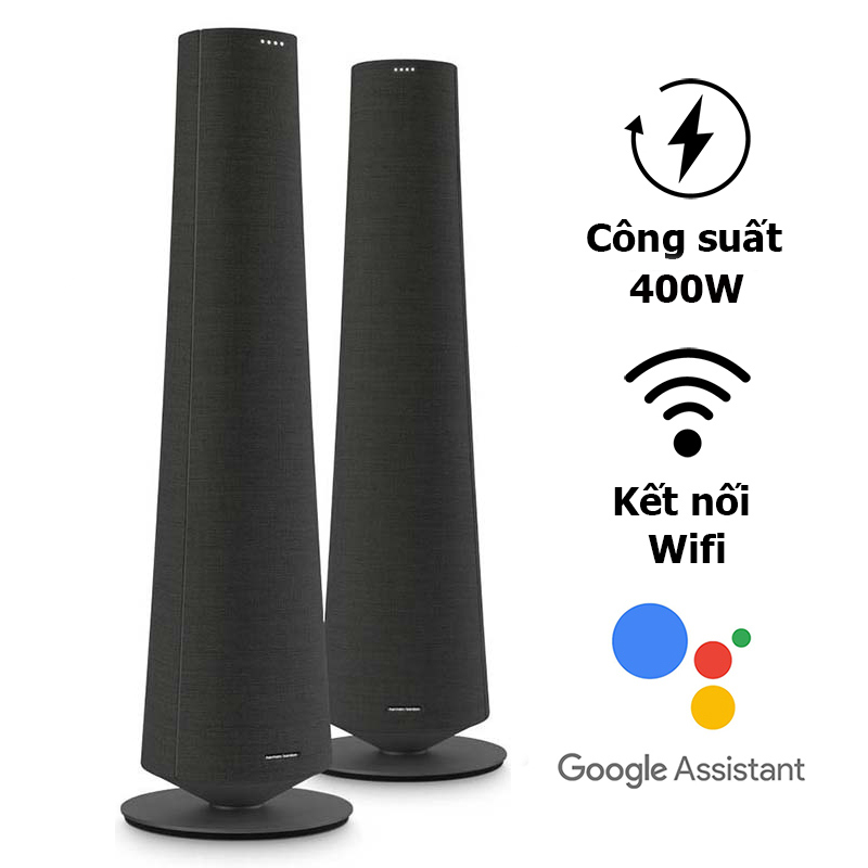 hình LOA HARMAN KARDON CITATION TOWER, BLUETOOTH 4.2, WIFI, 400W