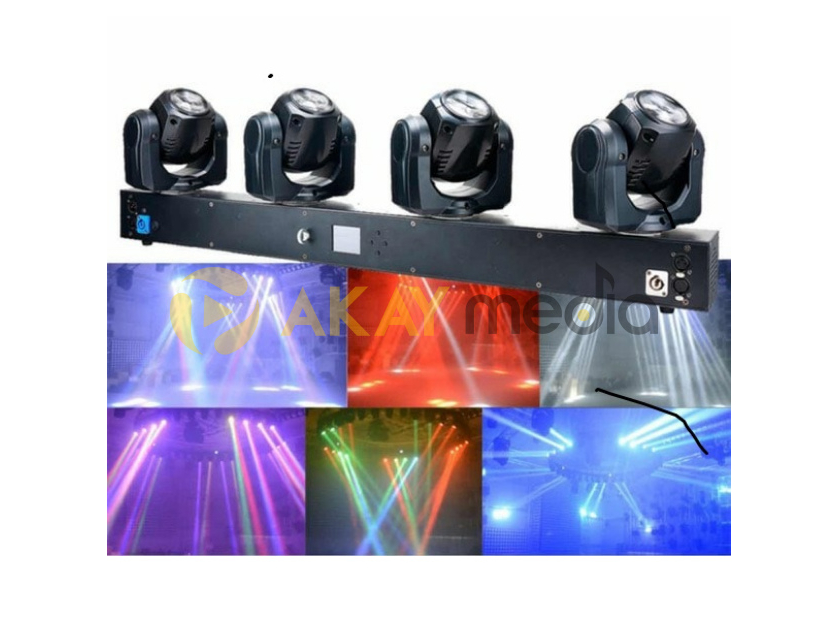 hình Moving Head 4 đầu 32W