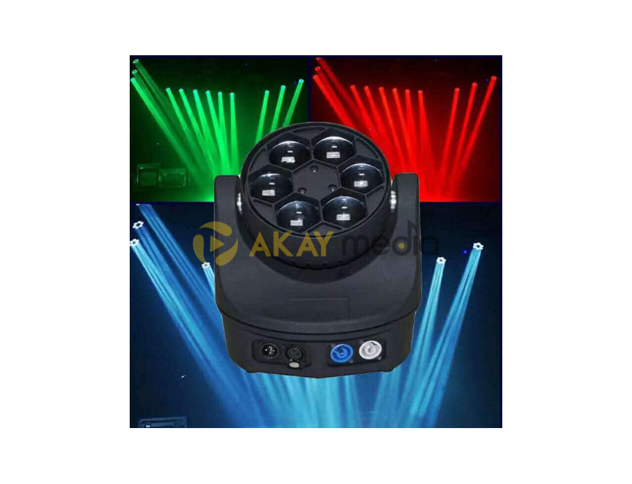 hình Moving head 6 mắt