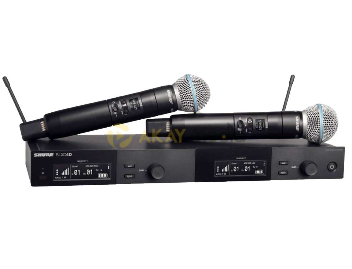 hình MICRO SHURE SLXD24D/SM58