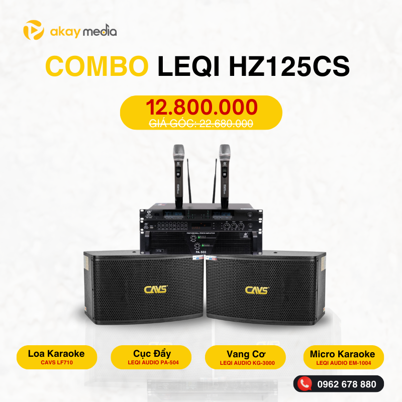 hình Combo LEQI HZ125CS